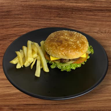 HAMBURGUESA SENCILLA