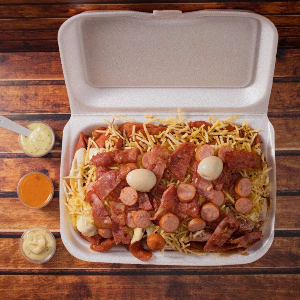 Combo Salchipapa Mega Especial 2Personas+2 Bebidas