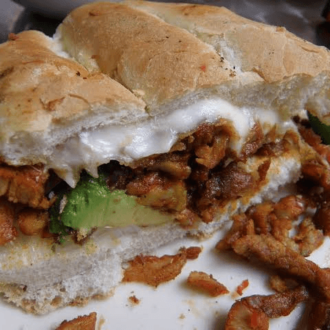 Torta al Pastor con Queso
