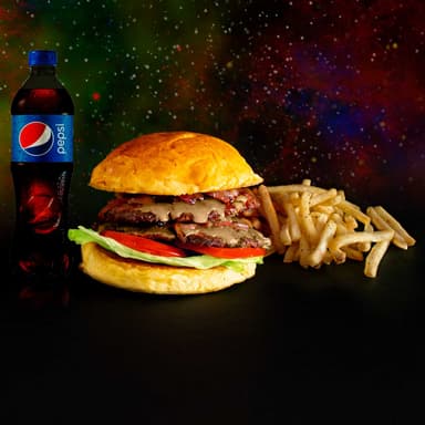 Combo Doble con Papas a la Francesa