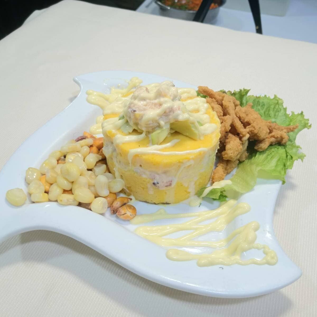 Causa de Langostinos