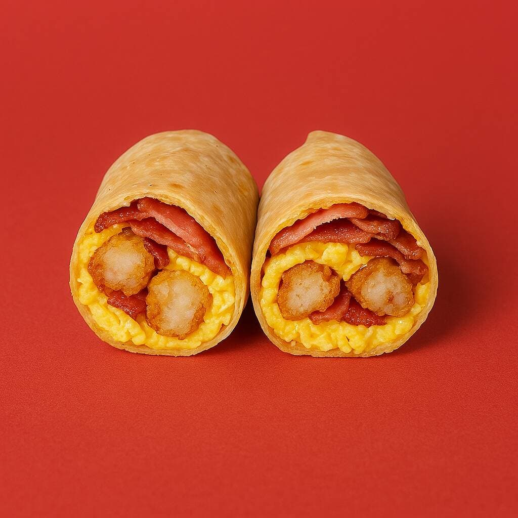 Bacon & Cheese Burrito