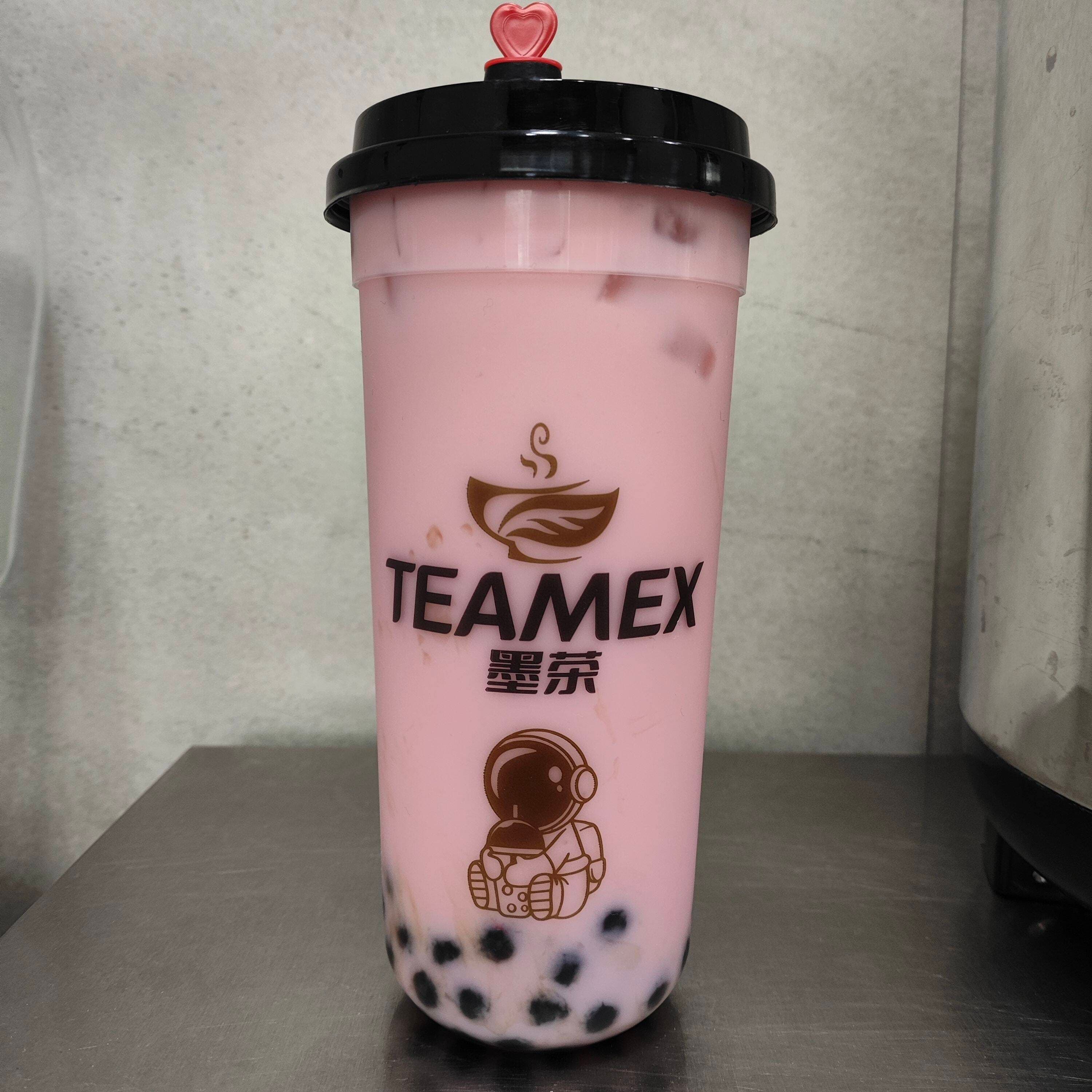 Tapioca Fresa Milk Tea