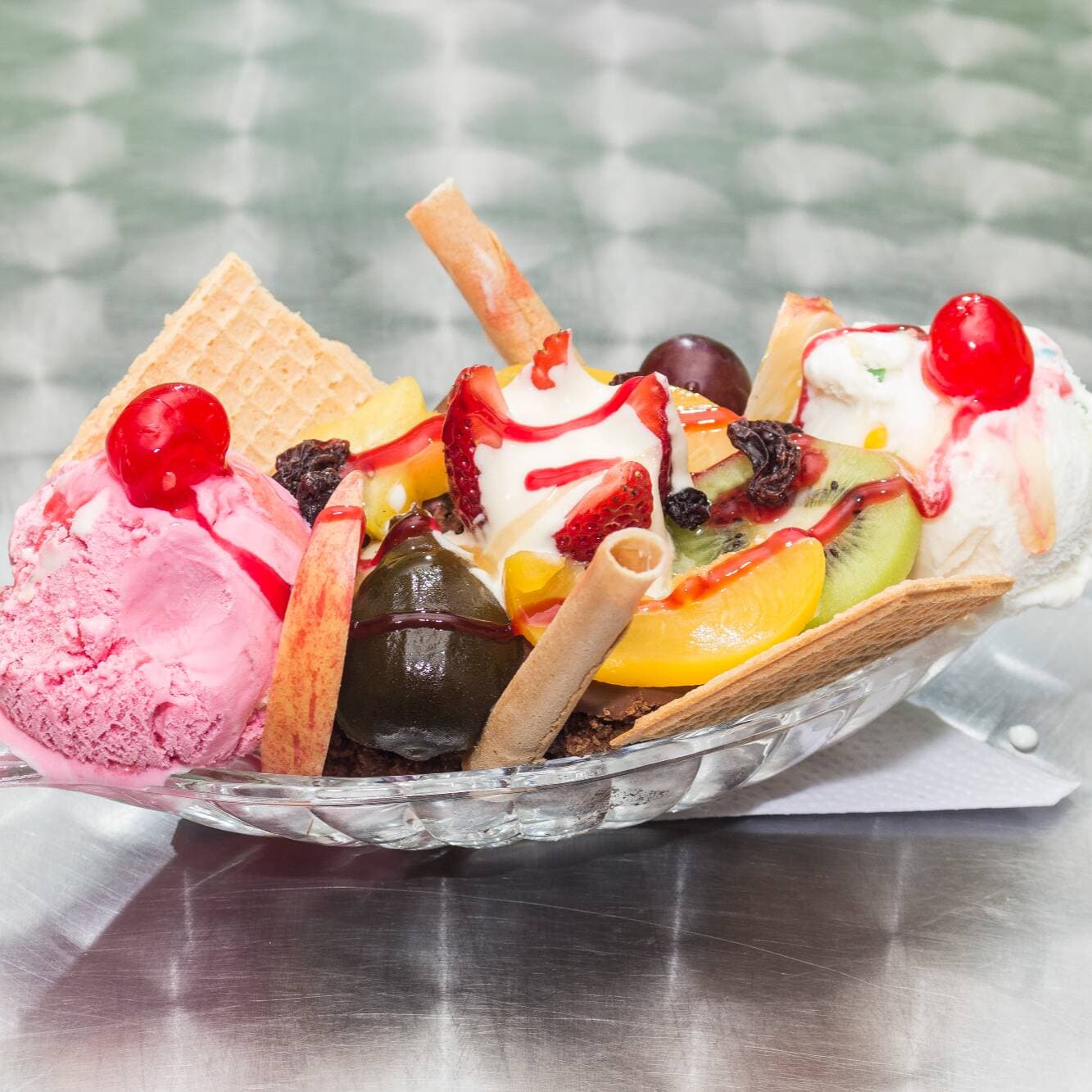 Brownie con Helado