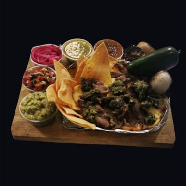 Papa Mixta Carne Asada/Chorizo Verde