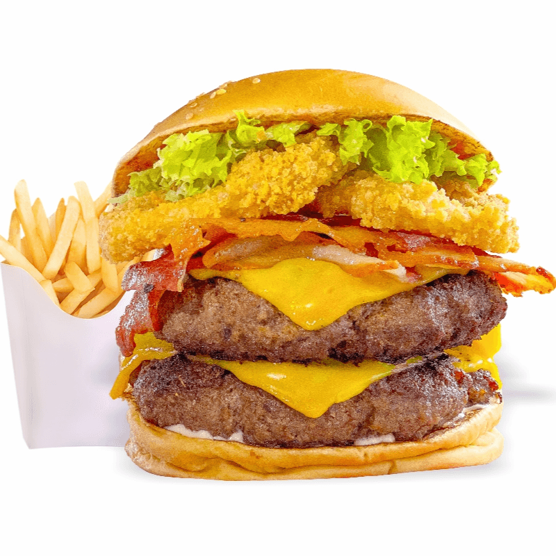 Combo Hamburguesa American Cheese