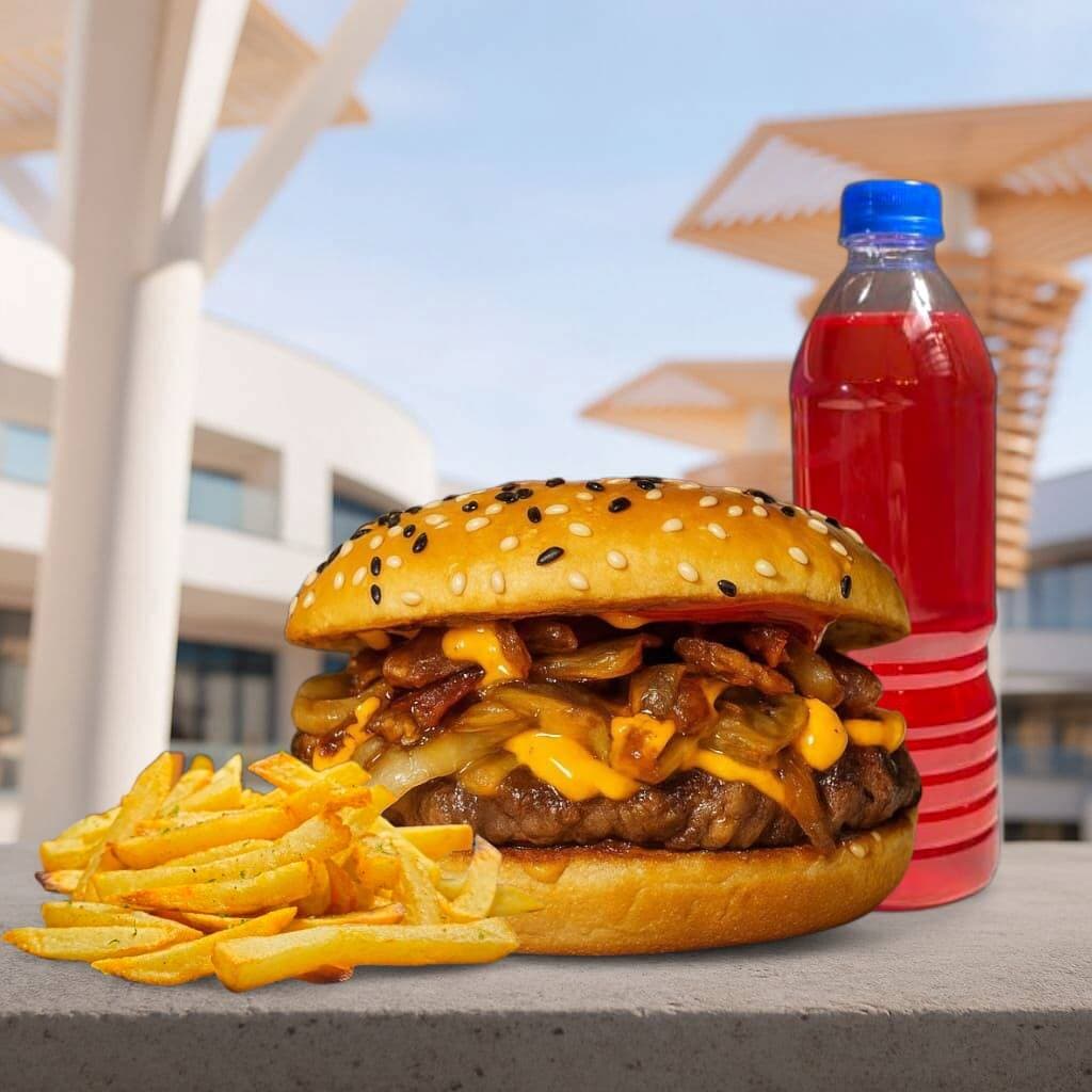 Combo Hongus Mongus ¼ De Libra -   🍔+🍟+🥤