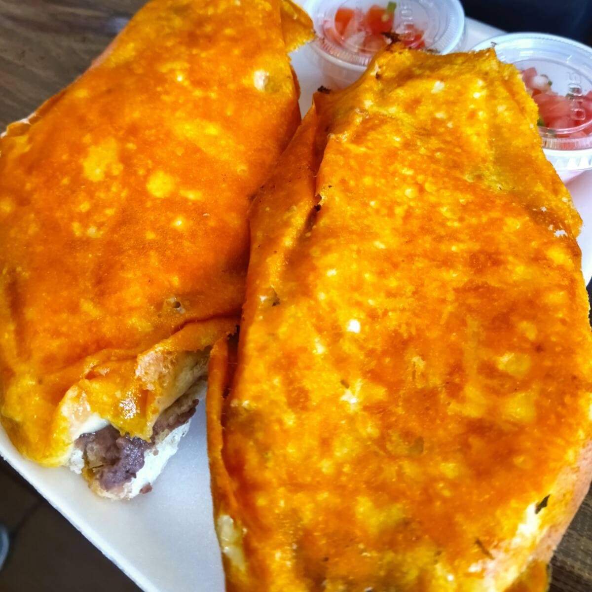 Molletes con Huevo