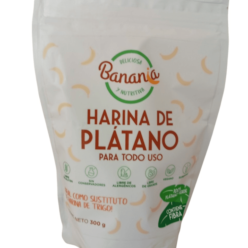 Harina de Plátano Para Todo Uso,  300g, Banania