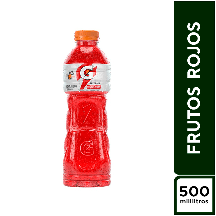 Gatorade Frutos Rojos 500 Ml