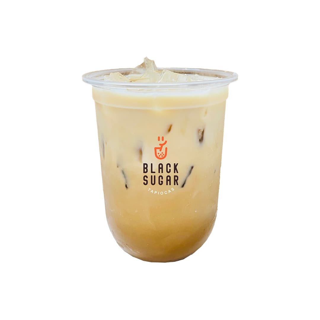 B9. Ice Coffee Milk Black Boba Medium
