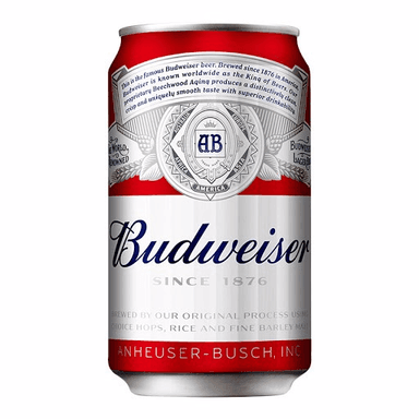 BUDWEISER 355ml