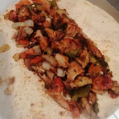 Burro Cola de Pavo a la Mexicana