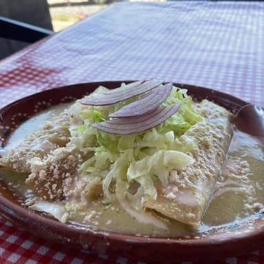 Enchiladas Verdes