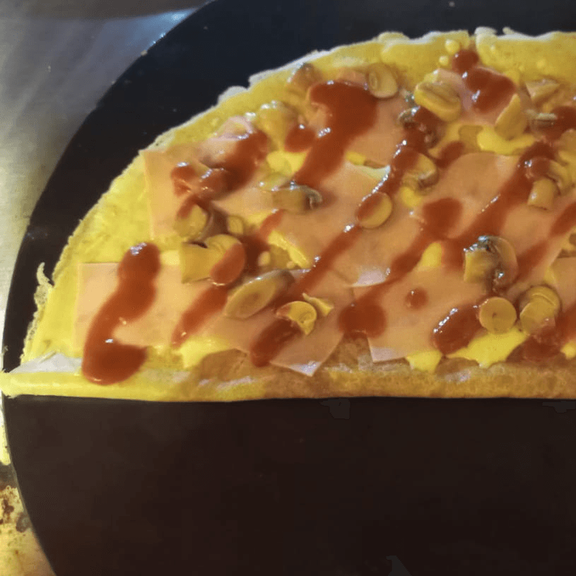 Crepa Salada de 3 Ingredientes