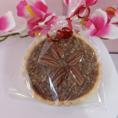 Tarta de nuez individual