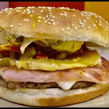Hamburguesa Hawaiana