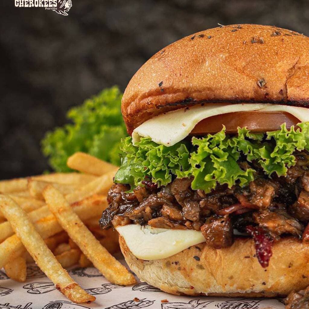 Hamburguesa Costilla + Papas + Gaseosa