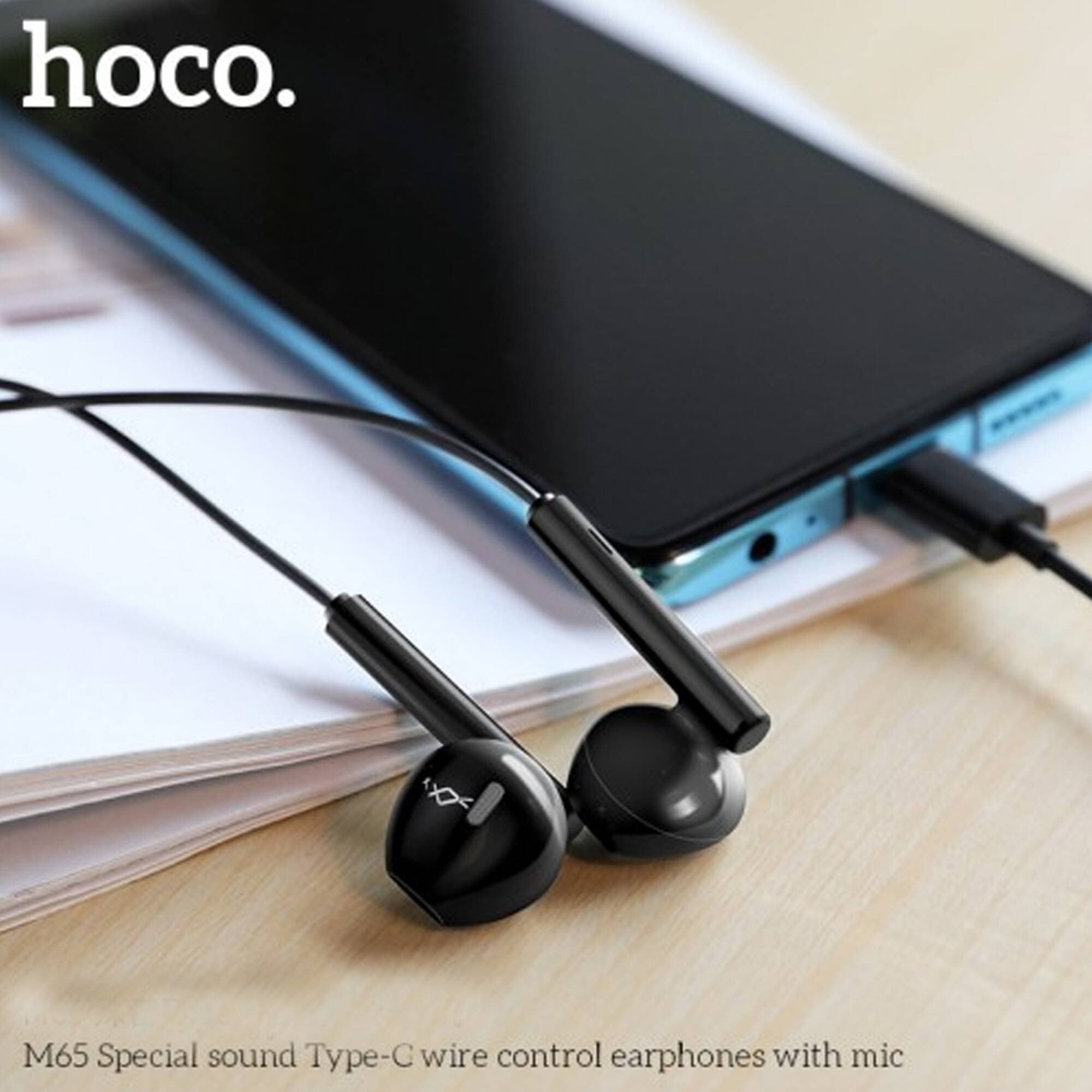 HANDSFREE HOCO M65 TIPO C N (NO IPHONE NI SAMSUNG)