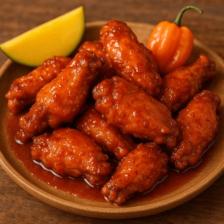 Alitas Mango Habanero 🔥🔥🔥