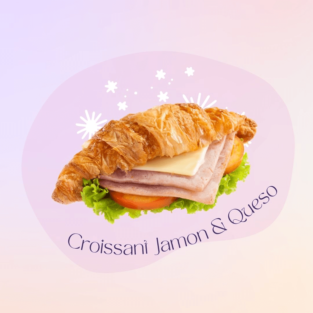 Croissant Jamon y Queso