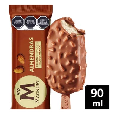 Paleta Helada Magnum Almendras 90ML