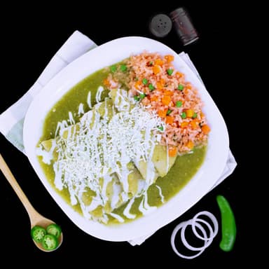 Enchiladas Verdes