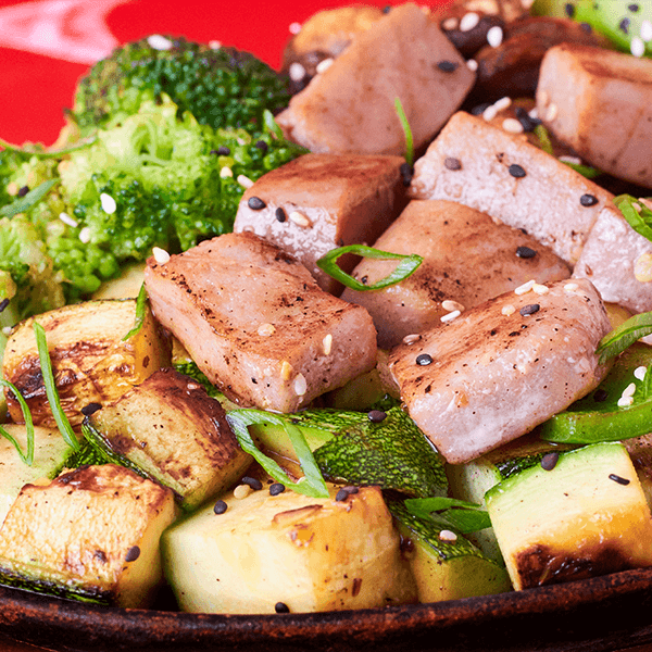 TEPANYAKI DE SALMÓN