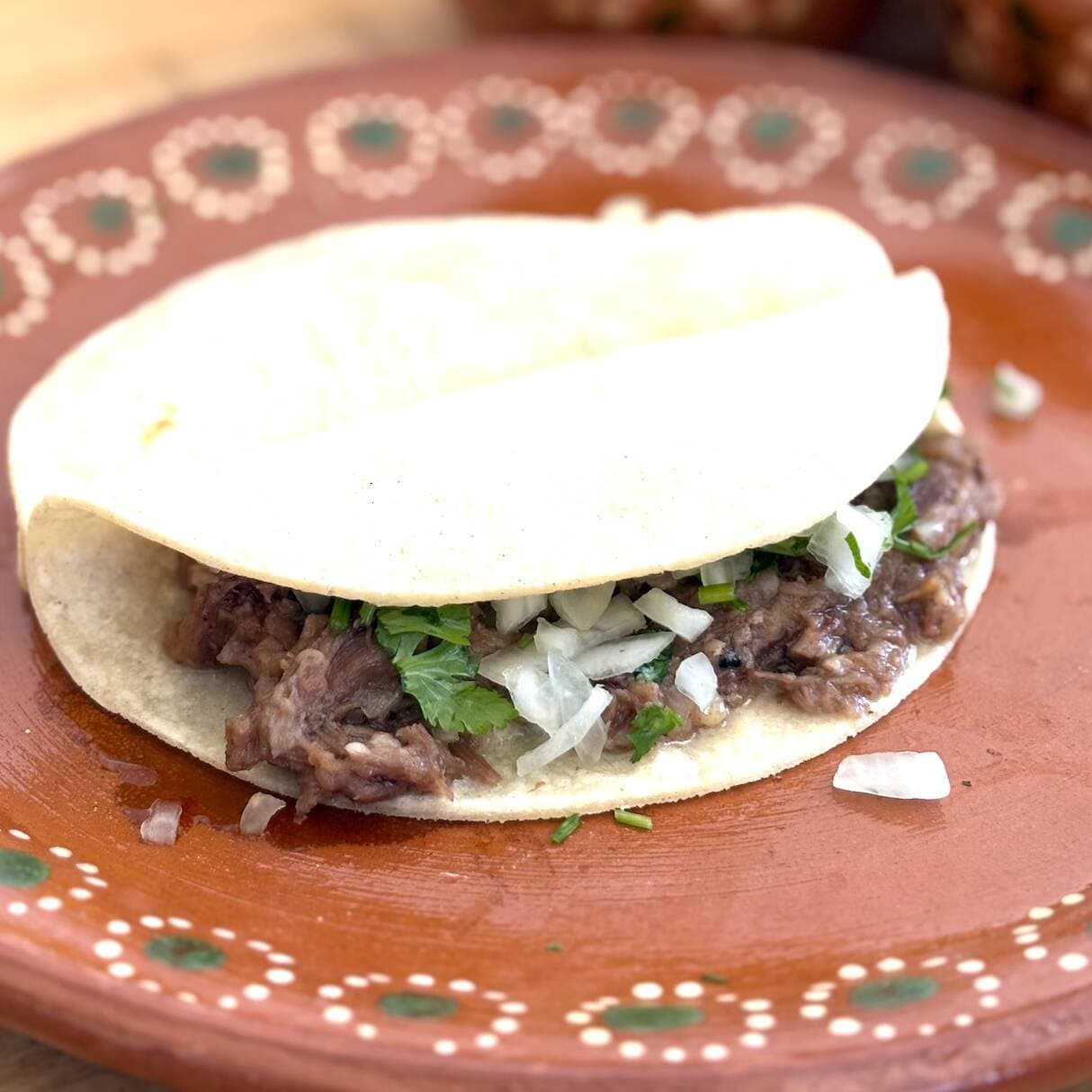 Taco de cabeza