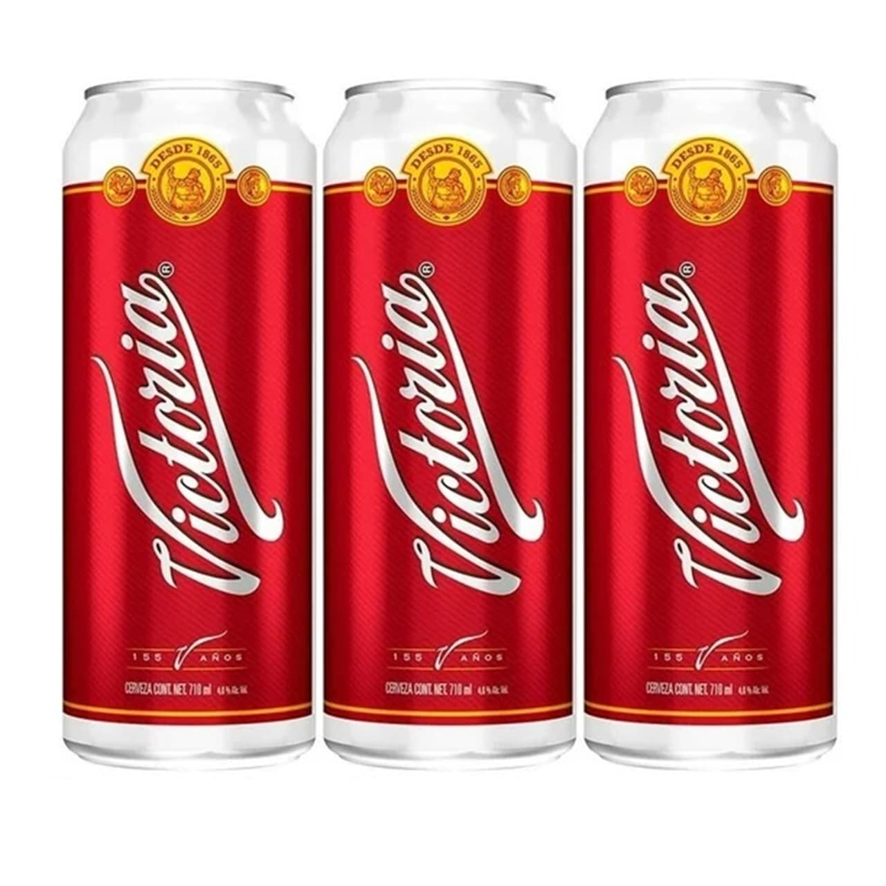 Victoria Cerveza Lata 3 Pack 710 ml