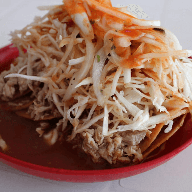 Orden de Papa con Carnitas Casera