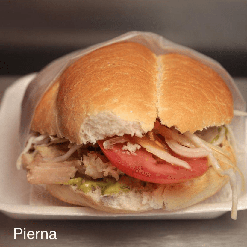 Pierna c/aguacate