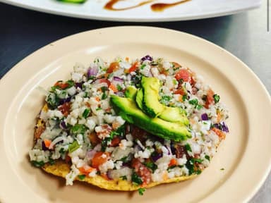 Combo Paquete 1 (Tostadas Ceviche + Bebida)