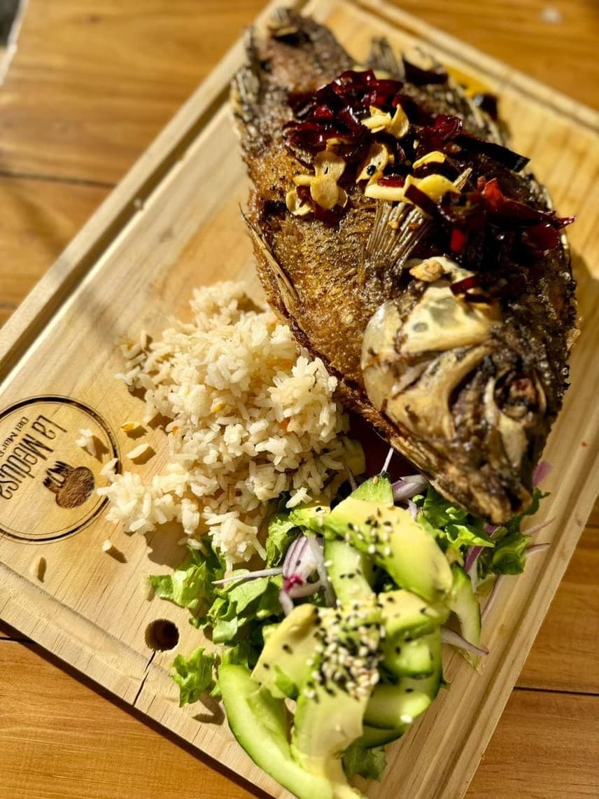Mojarra al Ajillo