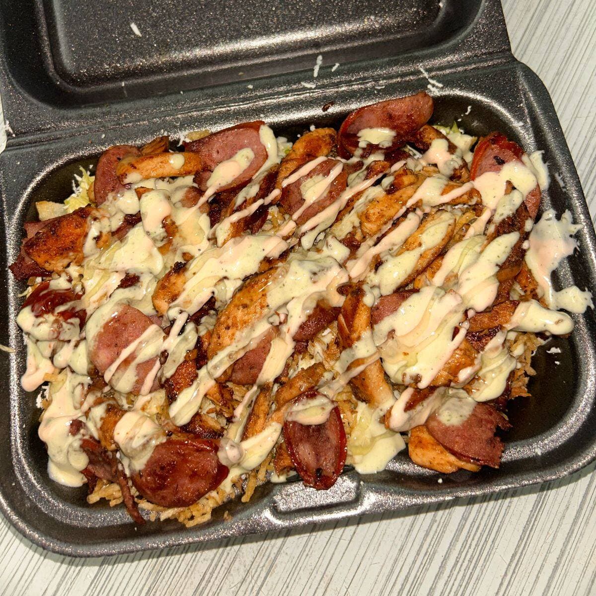 Salchipapa Chorizo