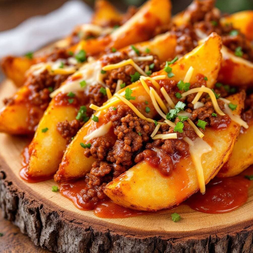 Papas Gajo con Chilli Norteño