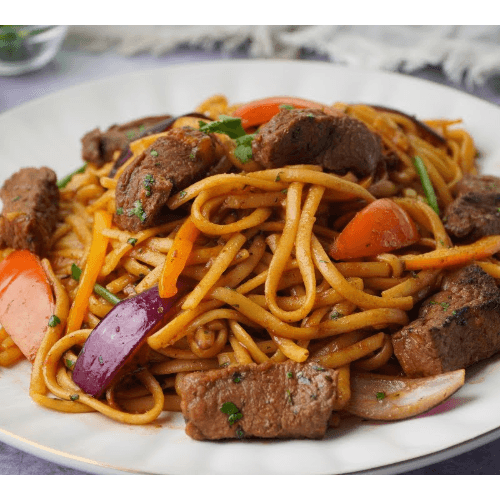 Tallarín Saltado de Carne