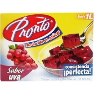 GELATINA PRONTO UVA 84 G