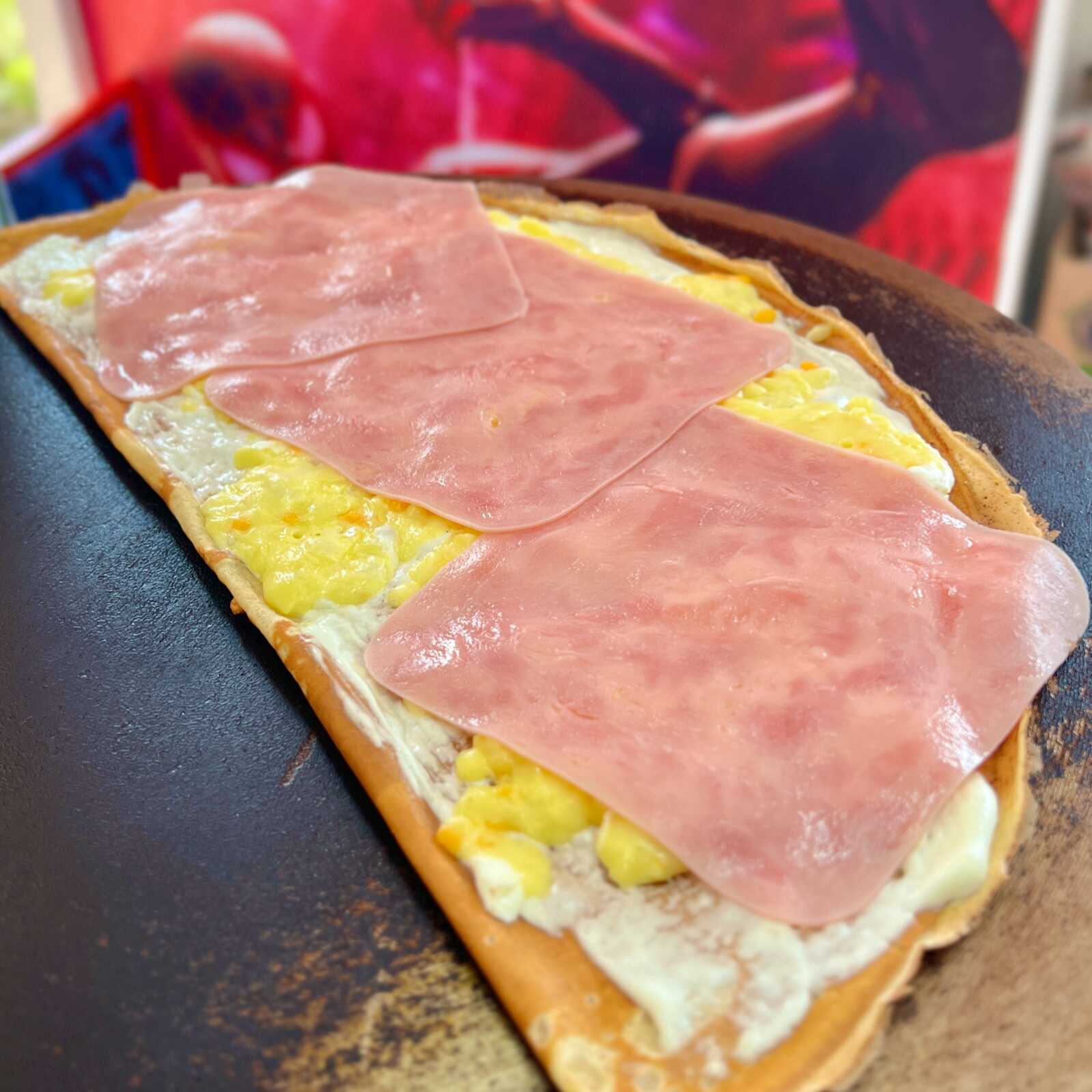 Crepa Salada Especial de 3 Quesos