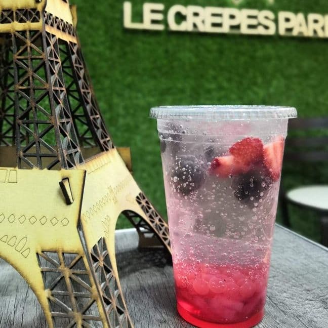 Soda Italiana de Frutos Rojos