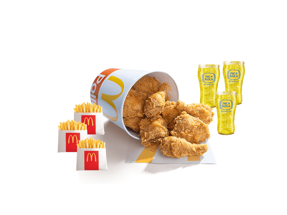 McMiercoles 6 piezas con papas y gaseosa