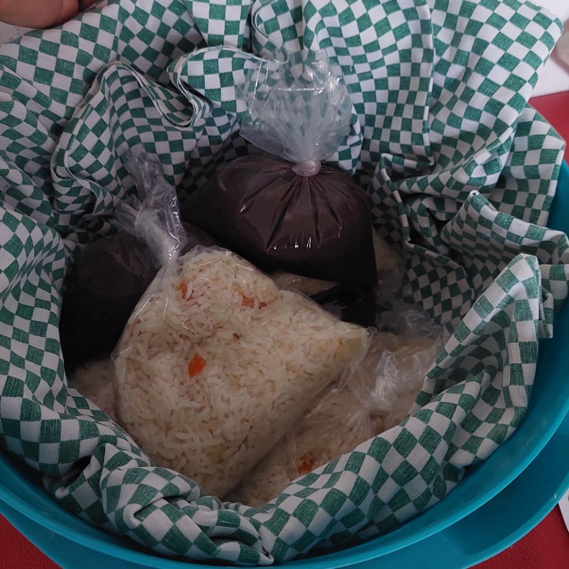 ORDEN DE ARROZ CON FRIJOL REFRITO