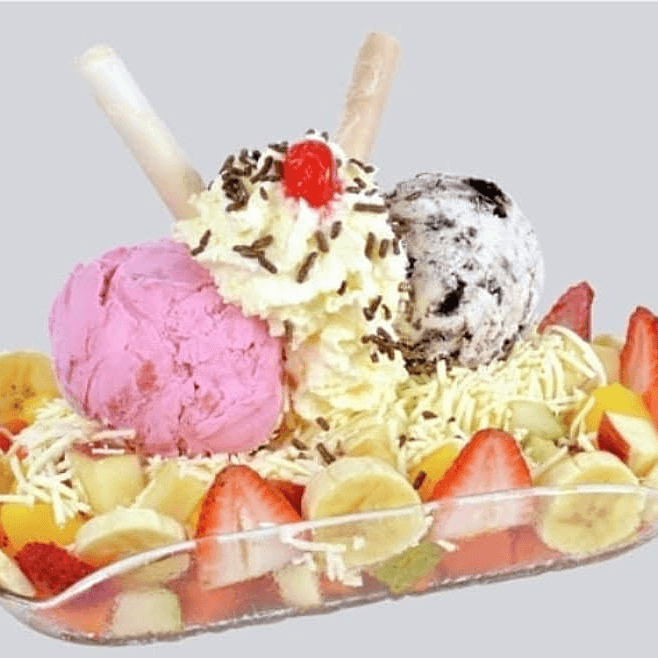 Ensalada De Frutas Super + Copa Queso
