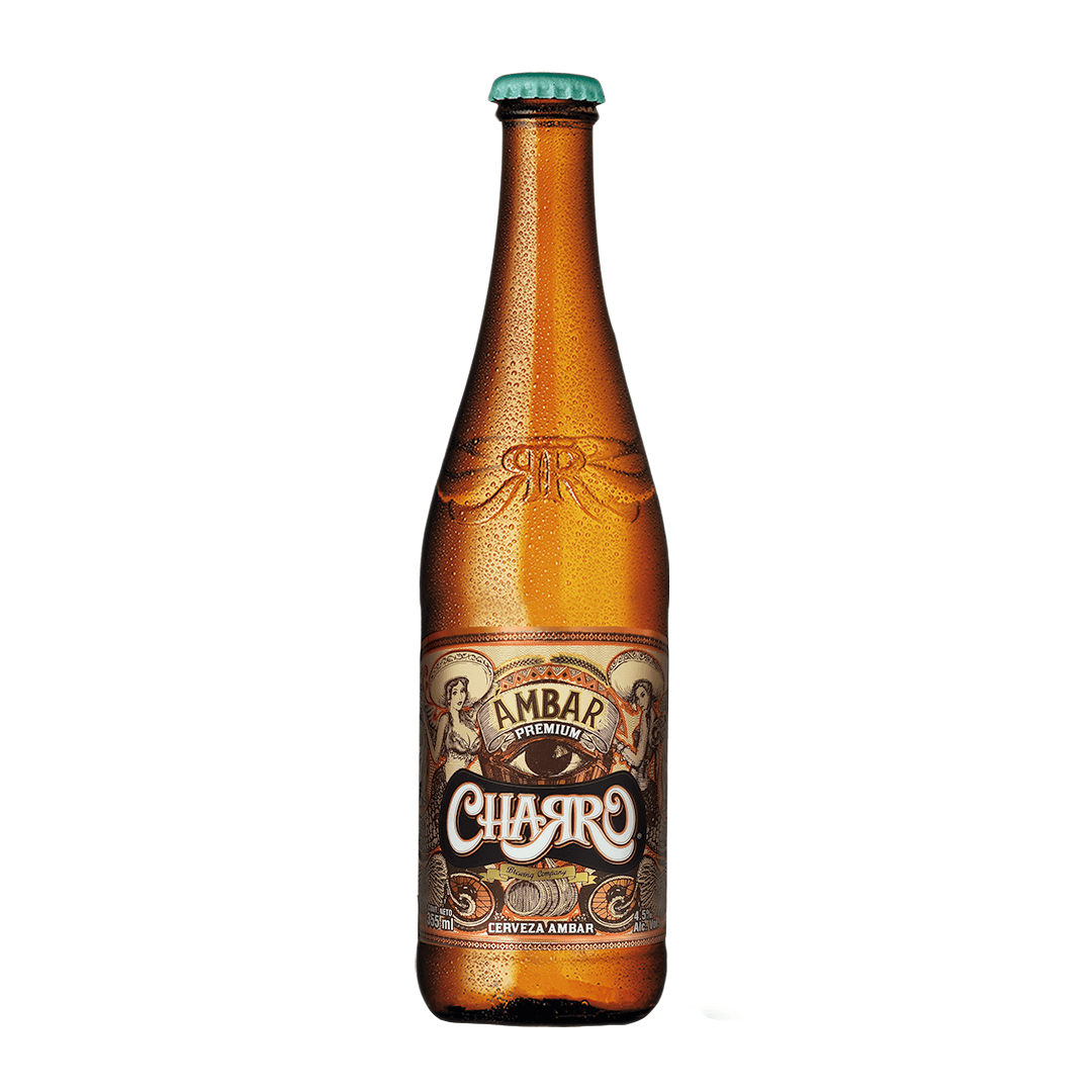 Charro Cerveza Ambar Botella 355 ml