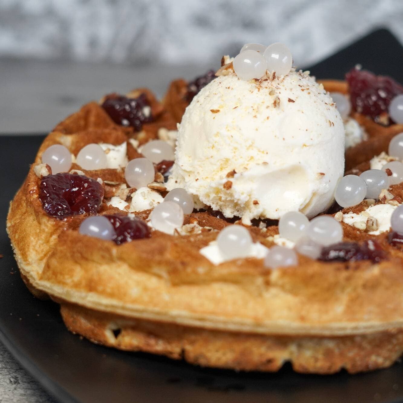 Waffle Pay de Zarzamora