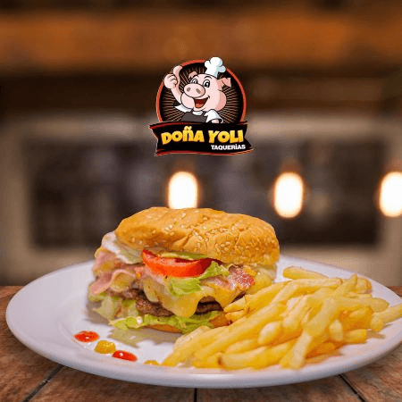 Hamburguesa sencilla
