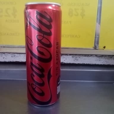 Refresco Coca-Cola sin azúcar 355 lata