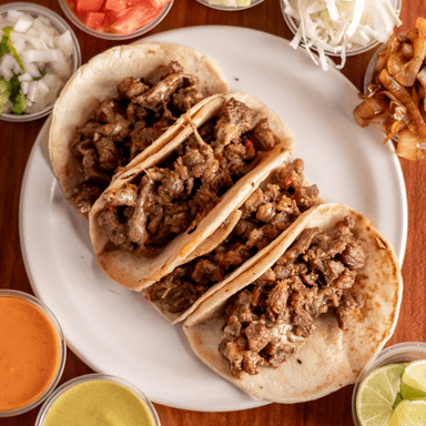 Quesitacos de Maíz en Bistec