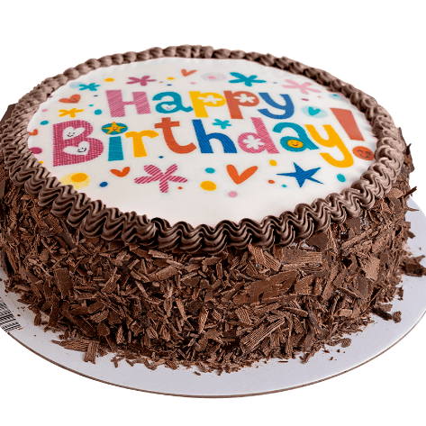 Torta Happy Birthday Chocolate Mediana