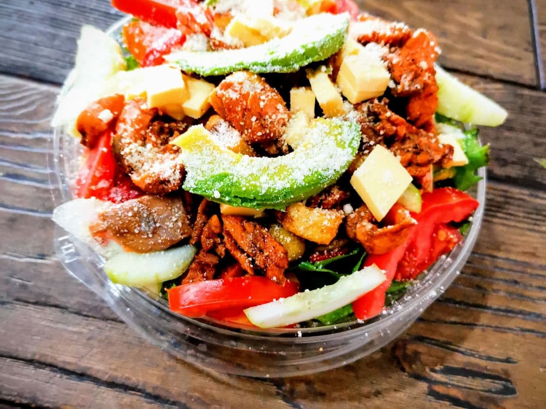 Ensalda pollo